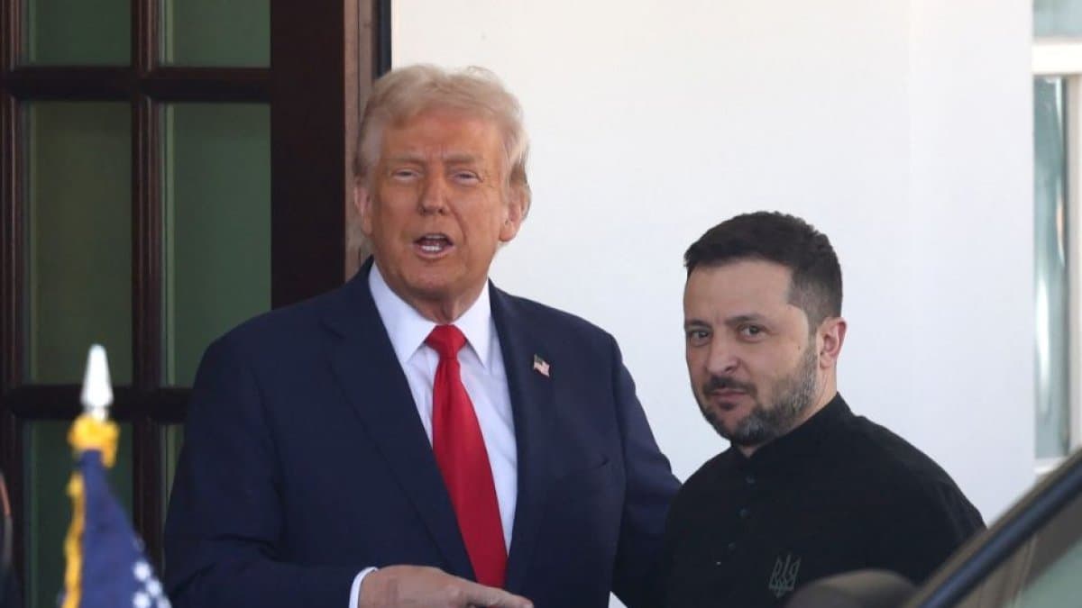 Trump y Zelenski