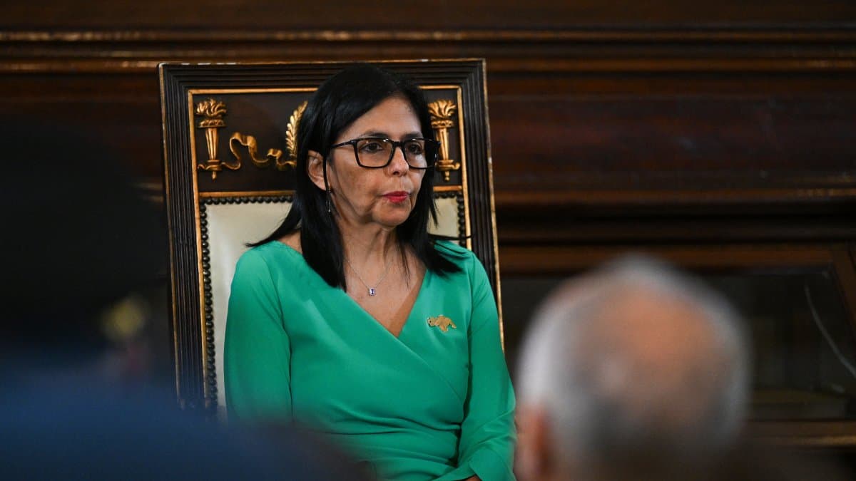 Delcy Rodríguez se juramentó este 5 de enero.
