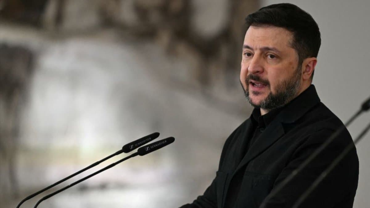 El presidente ucraniano Volodímir Zelenski
