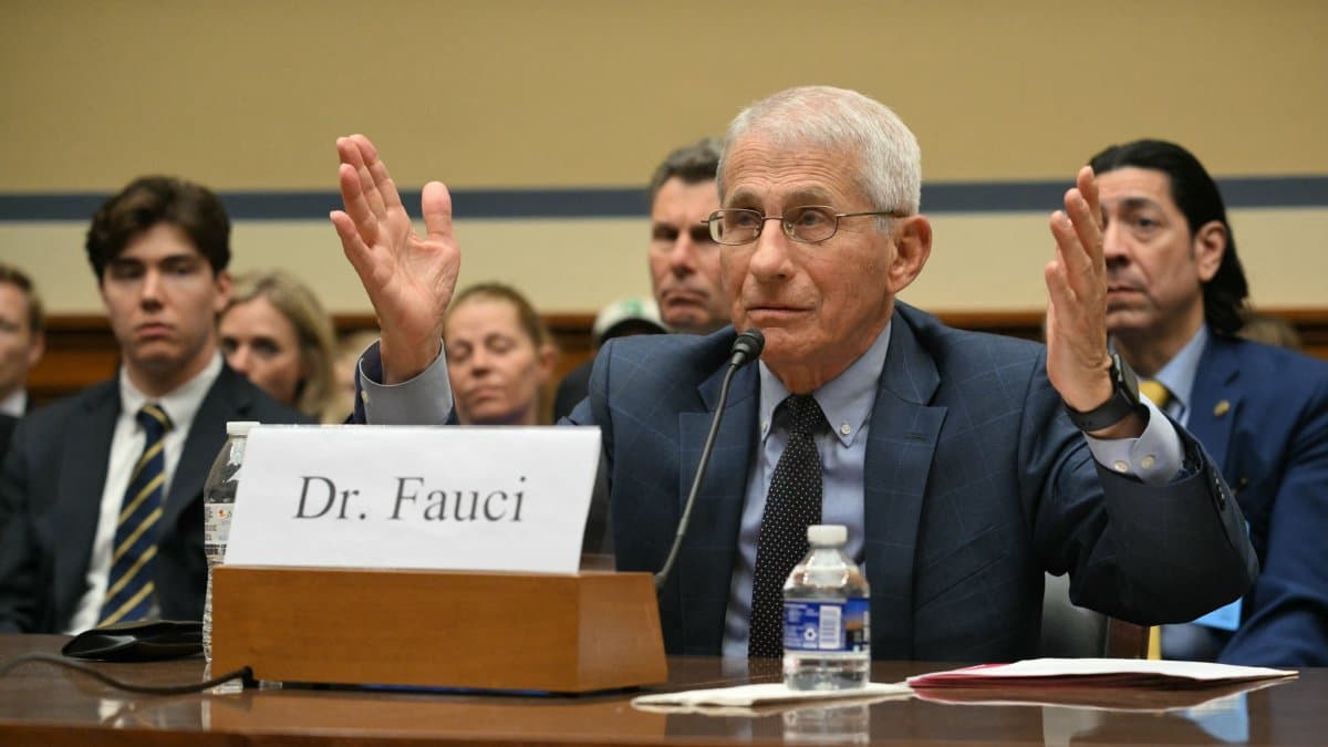 El Dr. Anthony Fauci, testificando ante el Congreso en 2024.