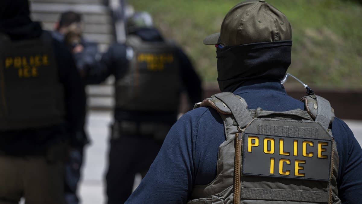 Agentes de ICE-Imagen de Archivo