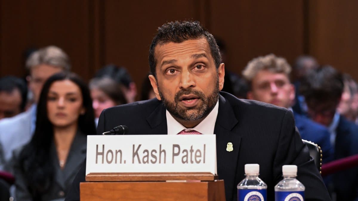 Kash Patel en Capitol Hill/ Roberto Schmidt