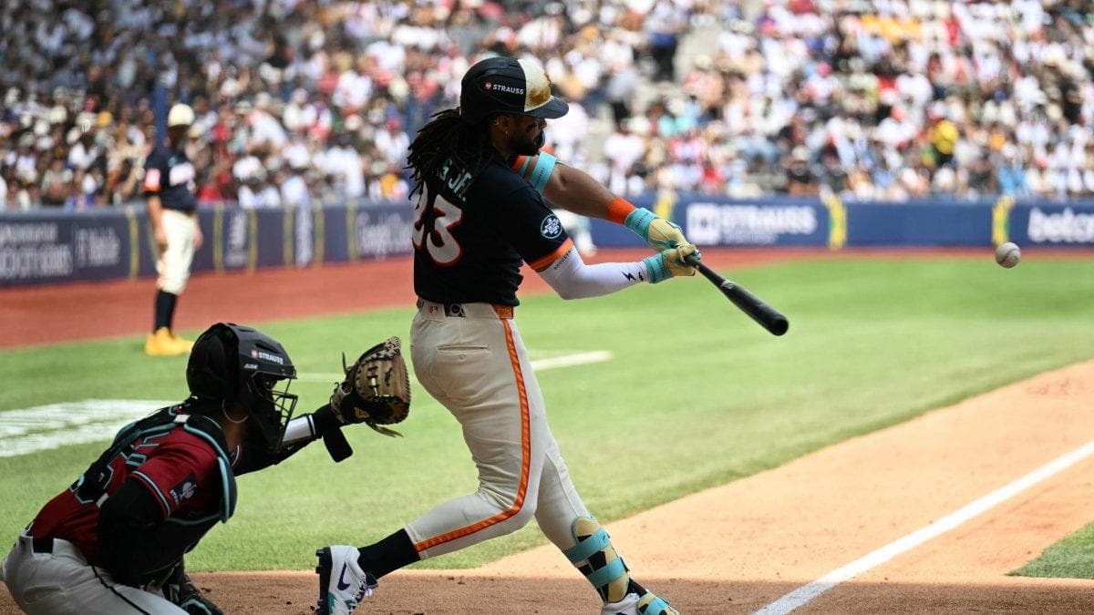 Fernando Tatis Jr. (23), durante un juego de los Padres de San Diego en 2026
