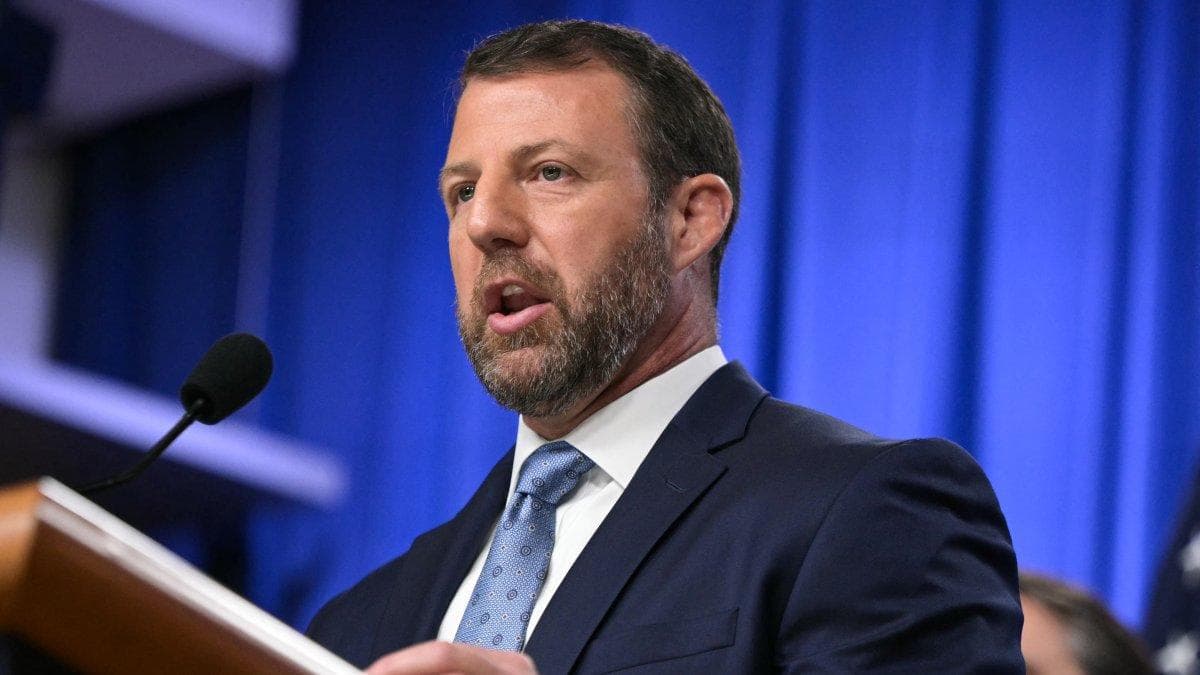 Markwayne Mullin en Washington DC/ Oliver Contreras