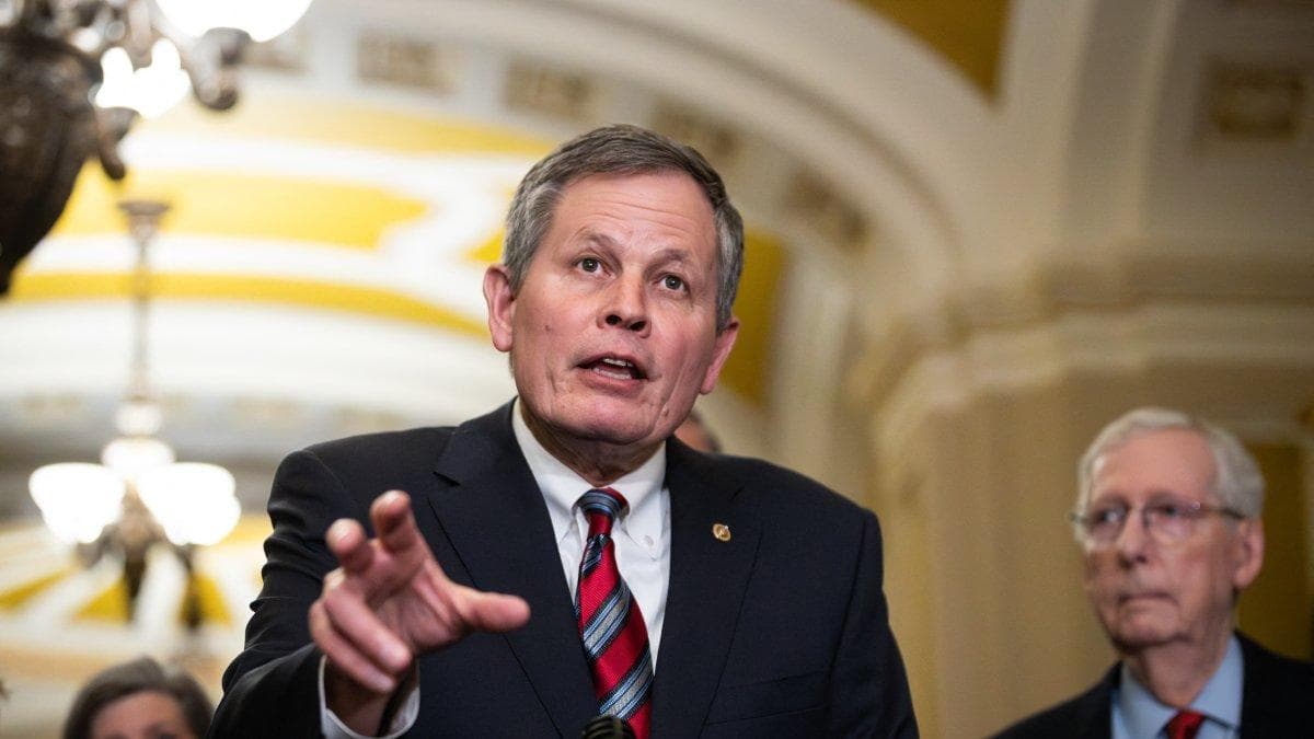 El senador Steve Daines, republicano de Montana/ Allison Bailey