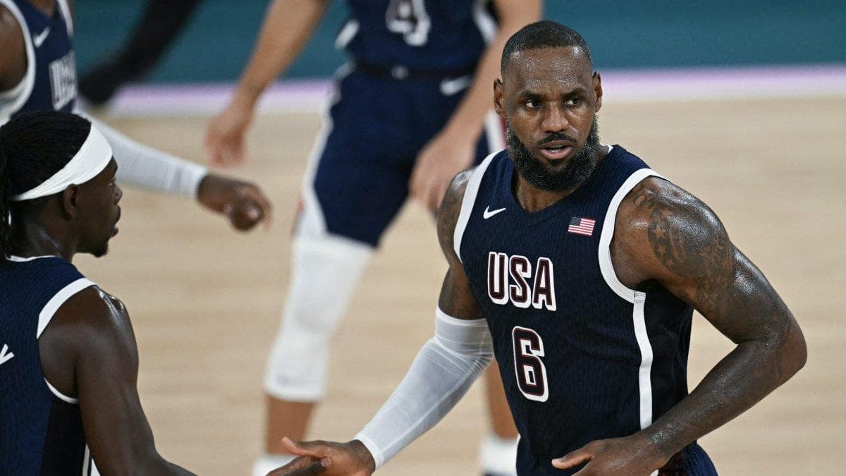 LeBron James, en los Juegos Olímpicos de París 2024. Imagen de archivo