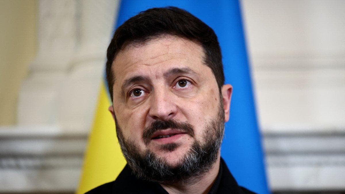Ukrainian President Volodymyr Zelensky