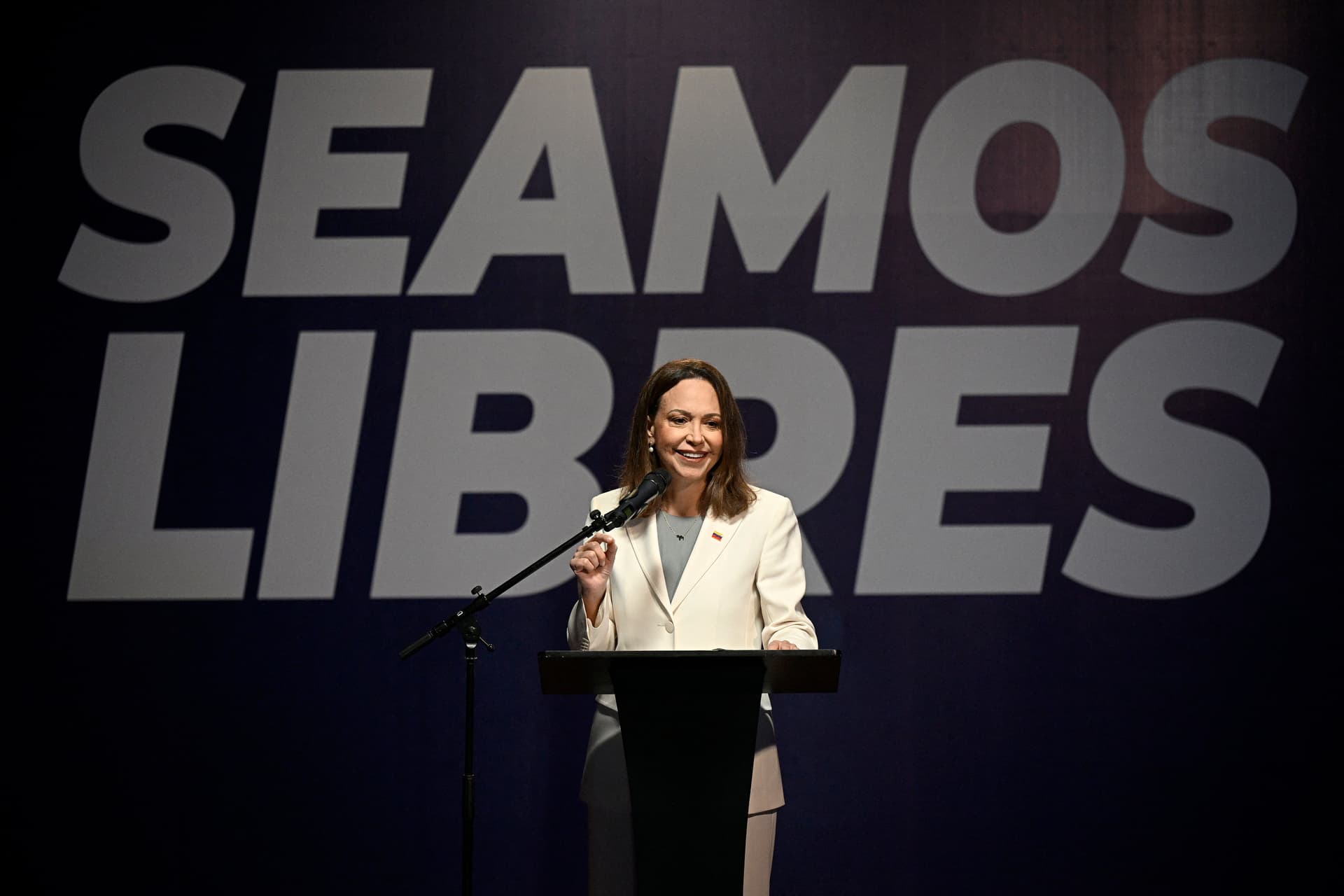 María Corina Machado respalda el plan de EEUU para realizar elecciones en 2027: "La fecha de las elecciones es la fecha de la liberación"